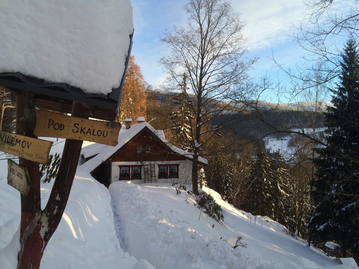 Chalupa Pod Skalou I. Paseky nad Jizerou Exterior foto